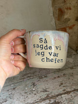 Kop ~ Så sagde vi jeg var chefen