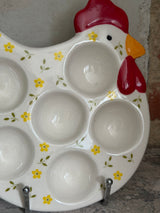 Charmerende æggebakke / serveringsfad til salg 🐔