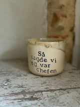 Kop ~ Så sagde vi jeg var chefen