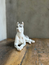 Flot Grand Danois porcelænsfigur