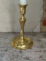 Messing lysestage  ~ 17 cm