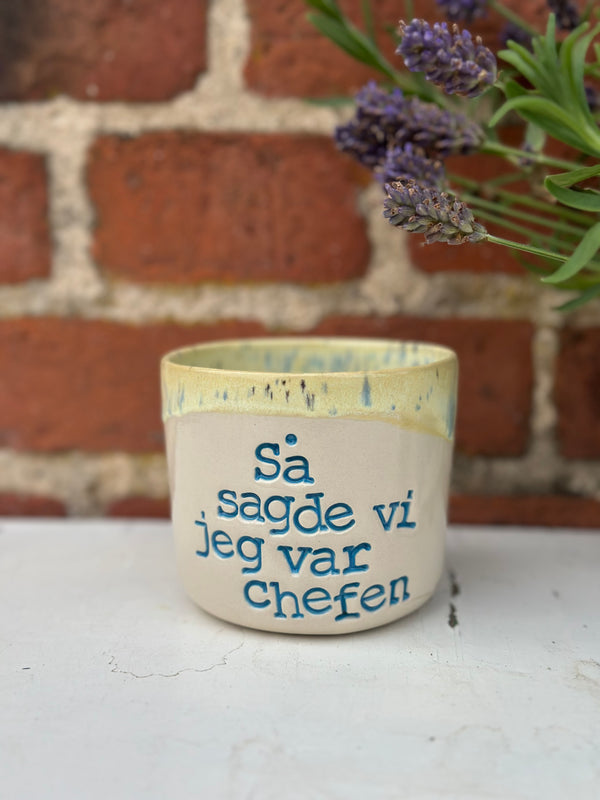 Kop ~ Så sagde vi jeg var chefen