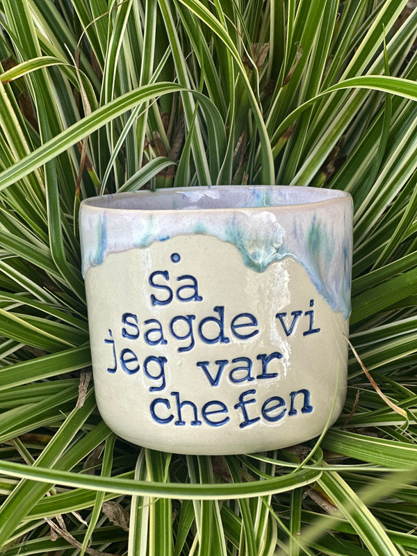 Kop ~ så sagde vi jeg var chefen
