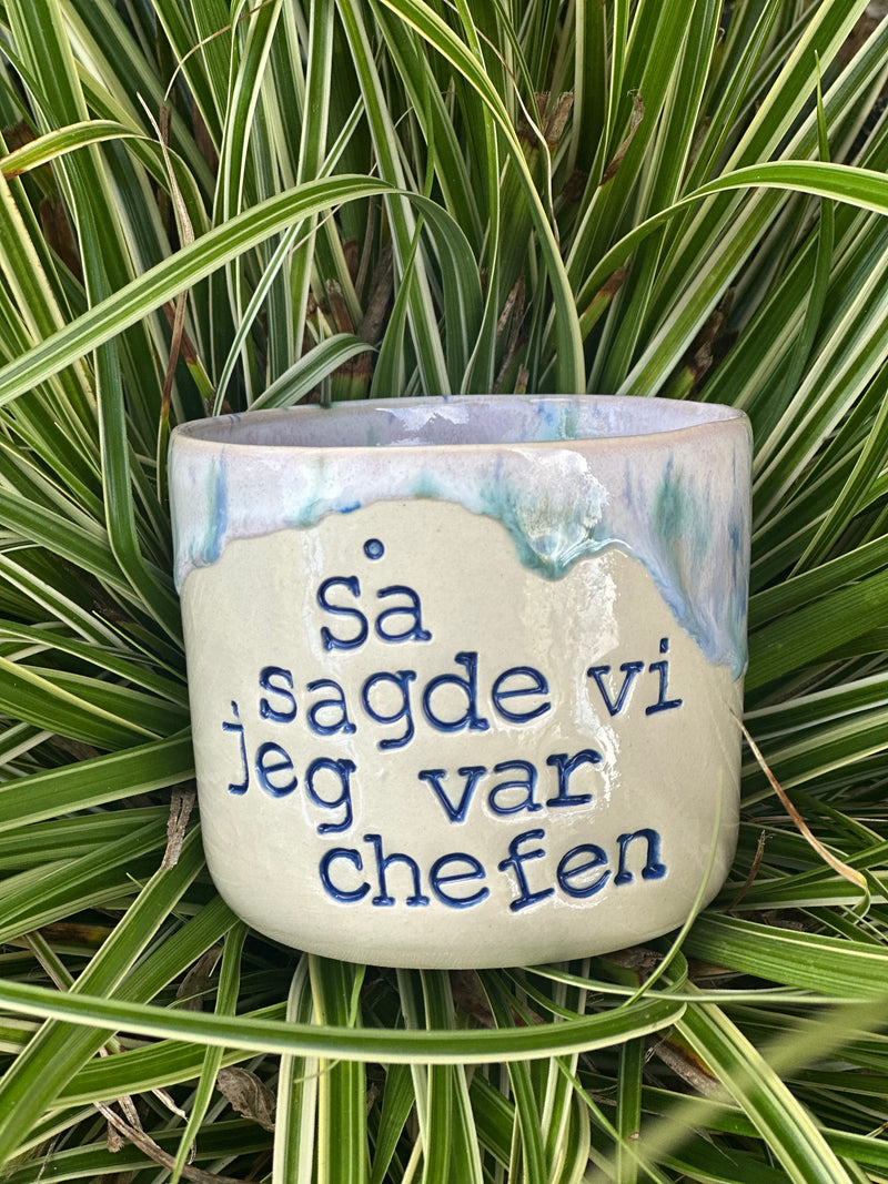 Kop ~ så sagde vi jeg var chefen