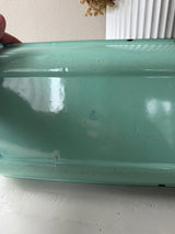 Emaljeret jernfad mintgrøn