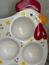 Charmerende æggebakke / serveringsfad til salg 🐔