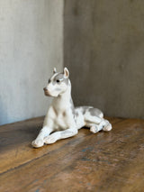 Flot Grand Danois porcelænsfigur