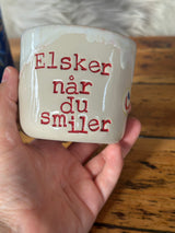 Kop ~ Elsker når du smiler