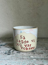 Kop ~ så sagde vi jeg var voksen