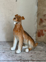 Figur ~ Russisk porcelænsfigur – Airedale Terrier