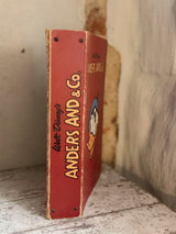 Vintage Anders And & Co. mappe med tegneserieblade fra 1967