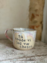 Kop ~ Så sagde vi jeg var chefen