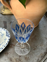 Hvidvins glas ~ Blå