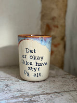 Kop ~ Det er okay ikke have styr på alt.