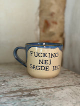 Kop med hank ~ Fucking nej sagde jeg