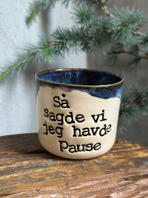 Kop ~ så sagde vi jeg havde pause