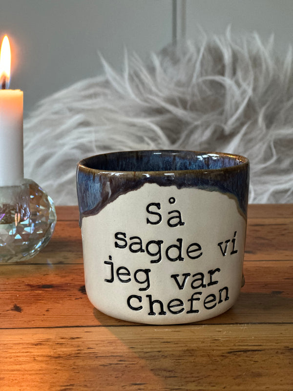 Kop ~ Så sagde vi jeg var chefen