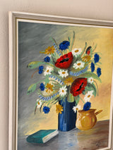 Stemningsfuldt blomstermaleri