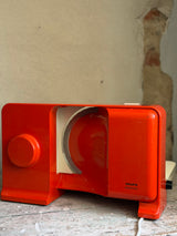 Retro Krups brødmaskine / elektrisk brødskærer i orange