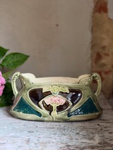 Overdådig Majolica Jardiniere