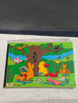 Puslespil ~ bamse og kylling