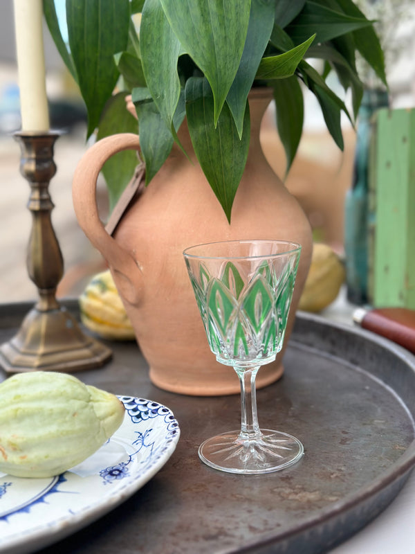 Hvidvins glas ~ Grøn