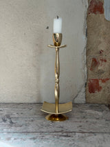 Messing lysestage ~ 23,5 cm