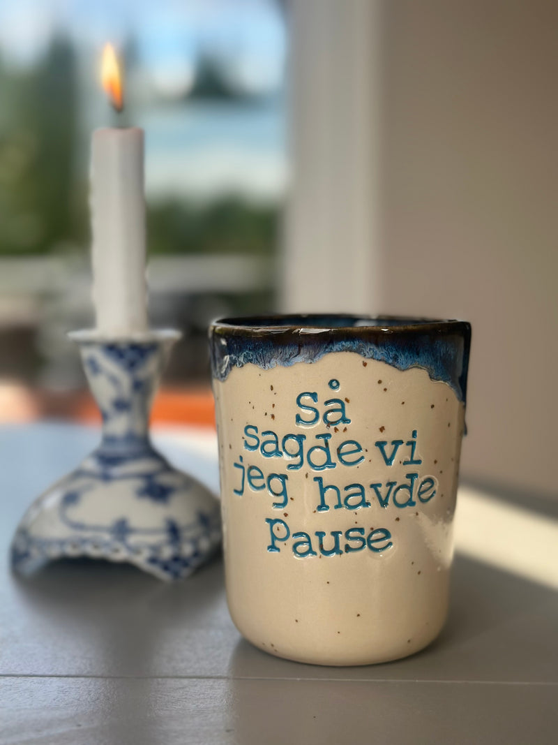 Kop ~ så sagde vi jeg havde pause