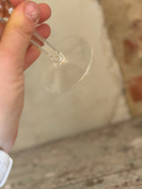 Bøhmisk krystal vinglas – Gul