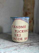 Kop ~ FANDME FUCKING NEJ SAGDE JEG \ Se bagsiden