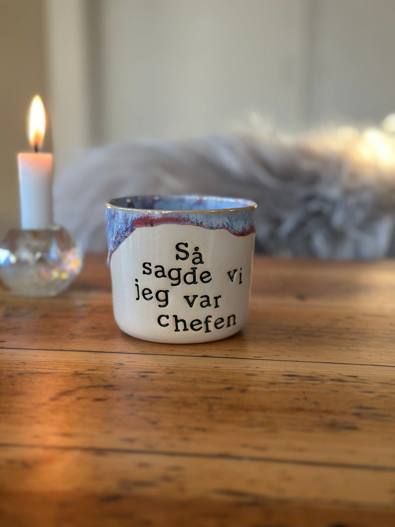 Kop ~ Så sagde vi jeg var chefen