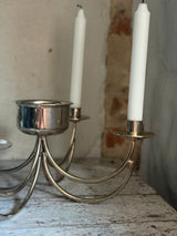 Elegant vintage lysestage – perfekt til advent