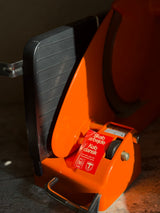Retro pålægsmaskine – orange