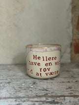 Kop ~ hellere have en stor røv end at være en!