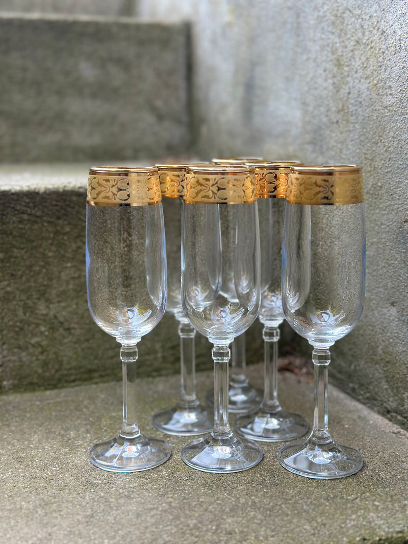 Champagneglas ~ skal købes i par.
