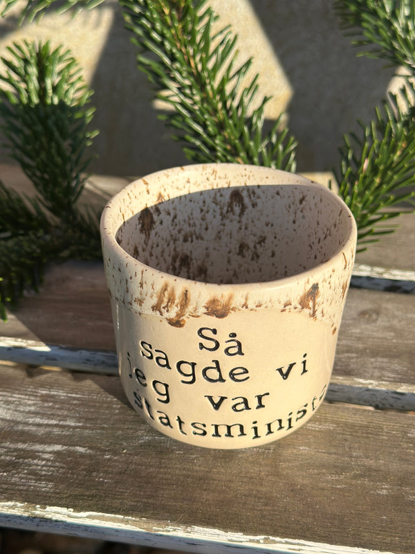 21. December ~så sagde vi jeg var statsministeren