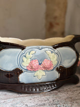 Overdådig vintage majolica jardiniere