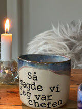 Kop ~ så sagde vi jeg var chefen