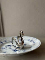 Smuk vintage servietring – svane 🦢