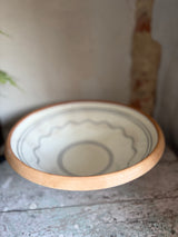 Lerskål ~ stor ~ 34 cm