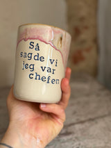 Kop ~ så sagde vi jeg var chefen