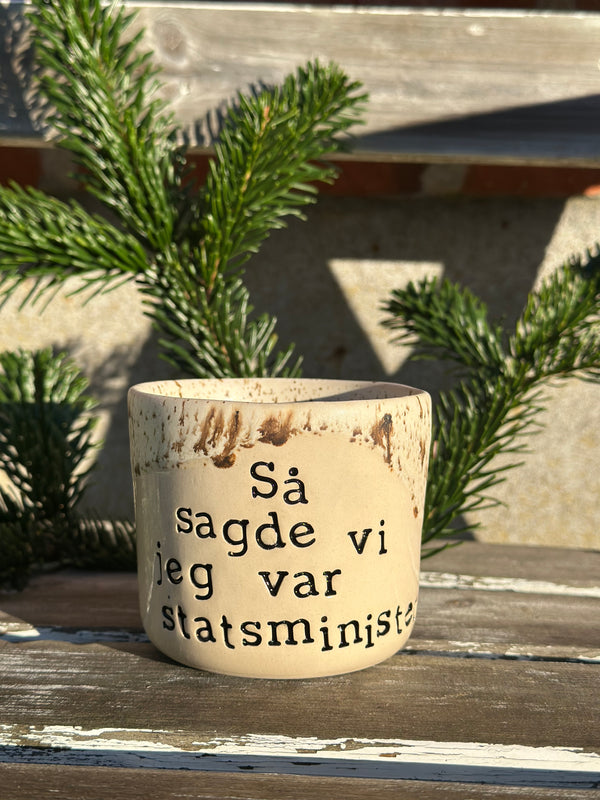 21. December ~så sagde vi jeg var statsministeren