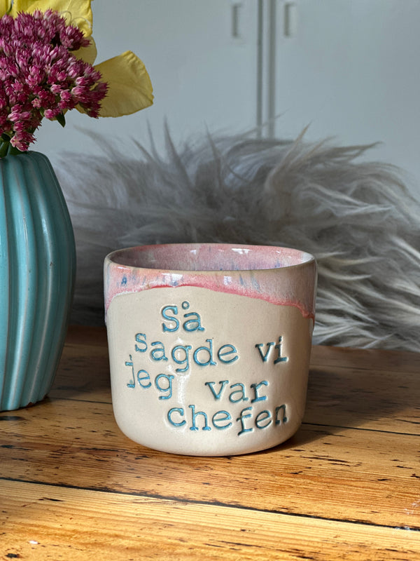 Kop ~ Så sagde vi jeg var chefen
