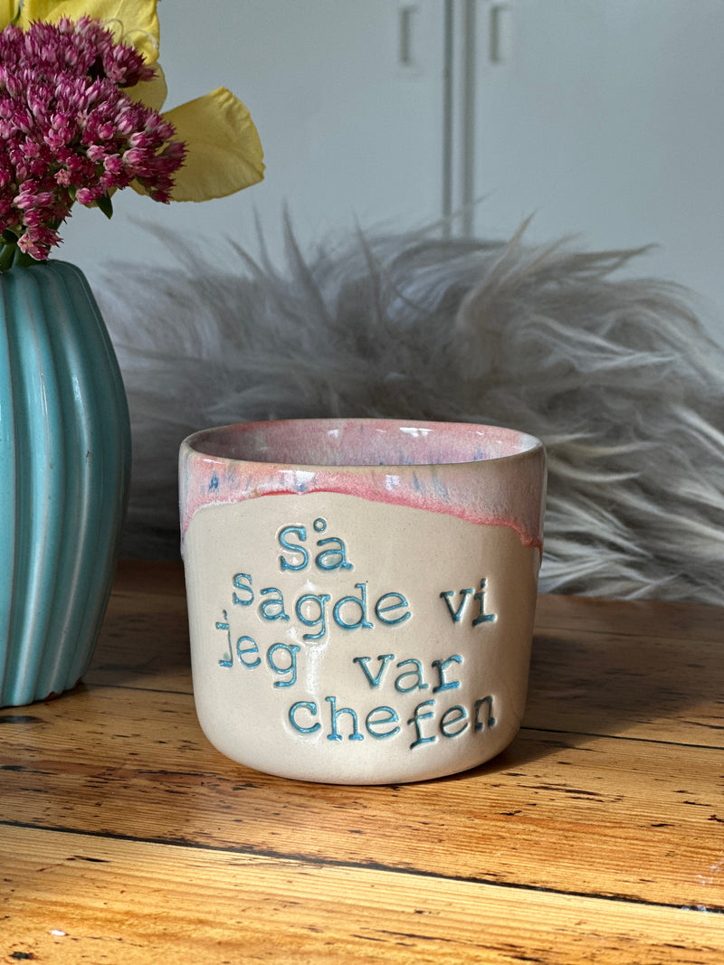 Kop ~ Så sagde vi jeg var chefen
