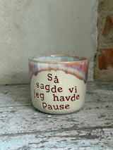 Kop ~ Så sagde vi jeg havde pause