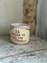 Kop ~ Så sagde vi jeg var chefen