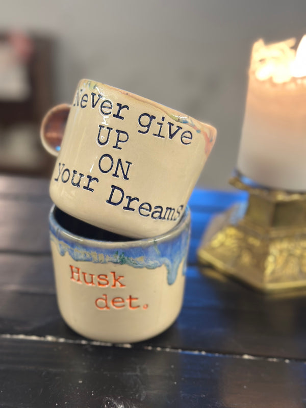 Kop ~ never give up om your dreams