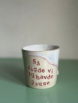 Kop ~ Så sagde vi jeg havde pause