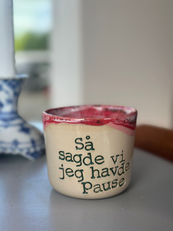 Kop ~ Så sagde vi jeg havde pause