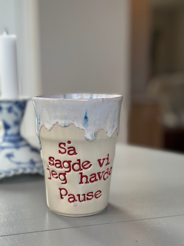 Kop ~ så sagde vi jeg havde pause